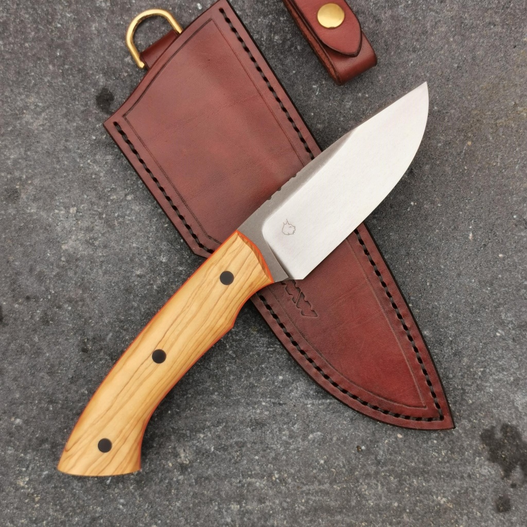 La Chasse jacht en kampeer mes in olijf